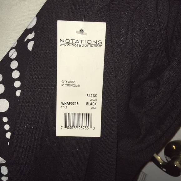 NWT Notations Woman Blouse/Jacket Combo - Picture 3 of 6